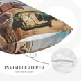 thumbnail image 5 of Bixox Oil Lamp Coffee Beans Printed Pillow Protector,Super Soft Ideal for Home,Guests,Rentals - 14"x20", 5 of 8
