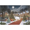 thumbnail image 3 of 1000 Pieces Christmas Puzzle for Adults Teens, Jigsaw Puzzle Illustration of Snowman in Holiday,20"x30" Large Puzzle Winter Decoration for Family Party - Each Piece is Unique, 3 of 8