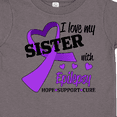 thumbnail image 4 of Inktastic I Love my Sister with Epilepsy Hope, Support, Cure Boys or Girls Toddler T-Shirt, 4 of 5