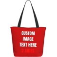 thumbnail image 1 of Custom Tote Bag With Logo Photo, Custom Bag, Personalized Shopping Bags Reusable Grocery Bags Bulk For Work Travel Gifts, 1 of 8