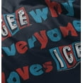 thumbnail image 5 of Why Everyone Loves Icee Logo Pun Toddler Boy Girl T Shirt Infant Toddler Brisco Brands 12M, 5 of 6