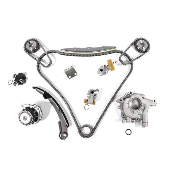 HIRINTOL Timing Chain Kit   Water&Oil Pump FOR Nissan Altima Maxima 350Z Infiniti VQ35DE