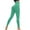 Green, variant on DDAPJ pyju Women Scrunch Butt Lifting Seamless Leggings Booty High Waisted Workout Yoga Pants Basic Solid Gym Tights Light Green M