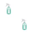 thumbnail image 4 of Billuyoard Regadera vacía, rociador, botella con rociador, plantas, flores suculentas para oficina, patio, jardinería, plantación, luz de riego Verde claro 500ml 2Conjunto, 4 of 6