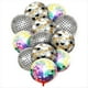 thumbnail image 1 of Globos de Discoteca, 12 Unidades, Globos de Discoteca de 22 Pulgadas y 4D de Colores, para Cumpleaños, Decoraciones de Discoteca de los Años 70, 80 y 90., 1 of 5