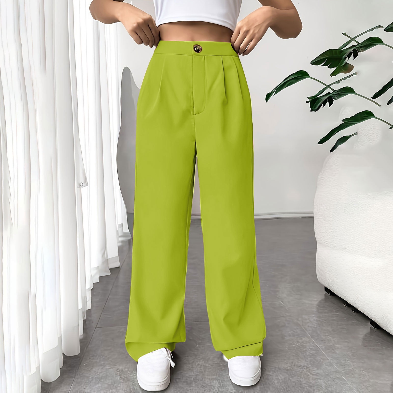 BiZtdJrK Ofertas Flash Del Dia Womens Wide Leg Dress Pants