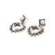 thumbnail image 2 of Pendientes de abeja con perlas en forma de corazón estilo barroco retro 2021 nuevos pendientes exagerados, 2 of 5