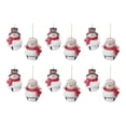 thumbnail image 5 of Snowman Sleigh Bell Ornament Set of 12, 5 of 5