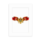 thumbnail image 1 of Byzantine bandera emblema nacional Marco de Fotos de escritorio imagen Blanco Pintura arte 5x7 pulgadas, 1 of 4