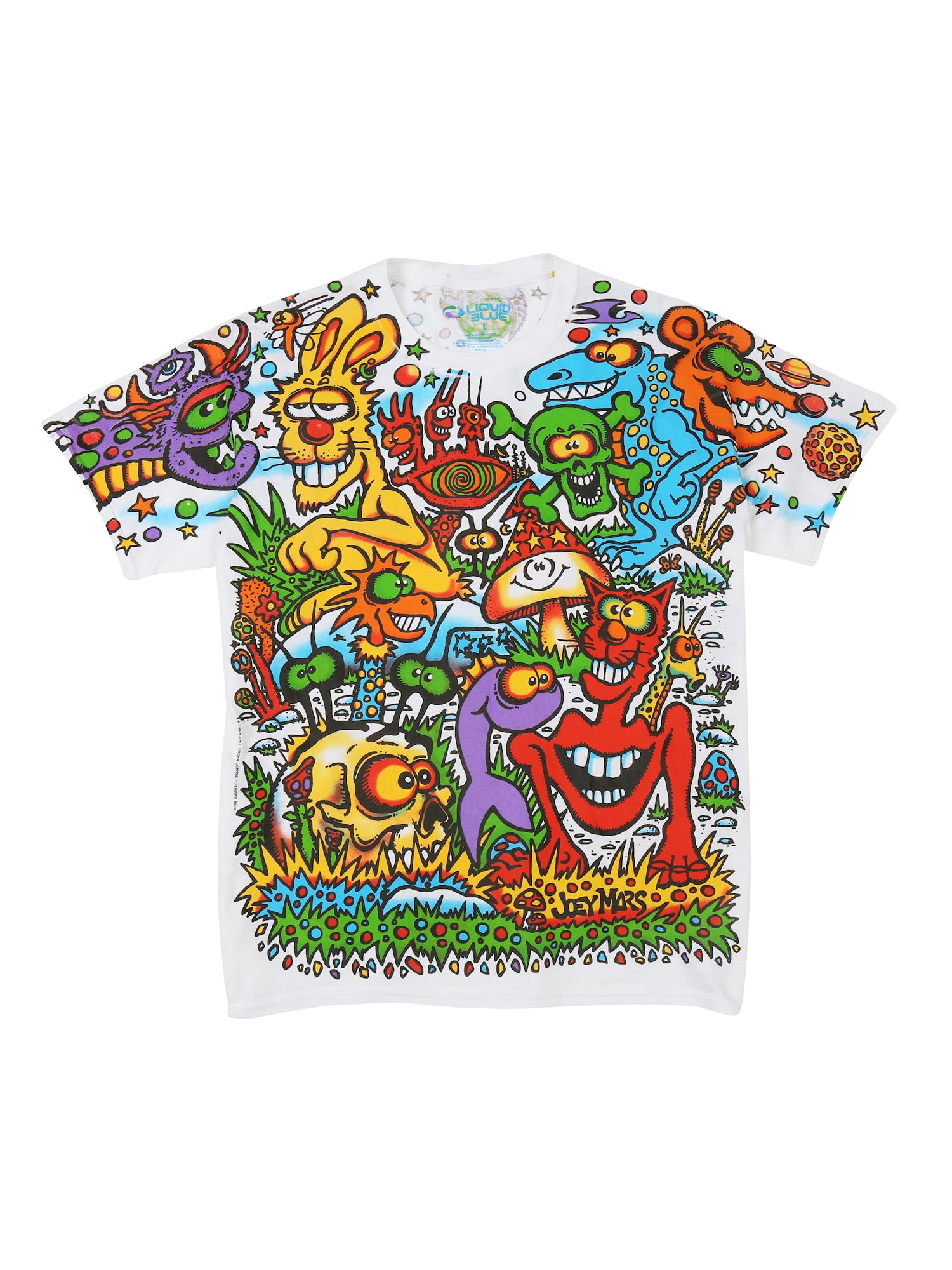 white tee shirt art