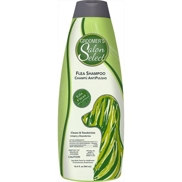 Groomer’s Salon Select Flea & Tick Shampoo for Dogs, 18.4 fl. oz