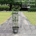 thumbnail image 2 of Metal Garden Obelisk Trellis Plant Support for Potted Climbing Flowers Vine, 2 of 8