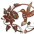 thumbnail image 7 of bird of metal Wall Hanging Garden Outdoor Fence Art Patio Sculptures Hanging Decorations Porch Living Room, 7 of 7