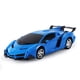 thumbnail image 4 of Robot de coche de transformación de Control remoto para niños, un botón, rotación de 360 grados, deformación a la deriva, vehículo RC azul, 4 of 5