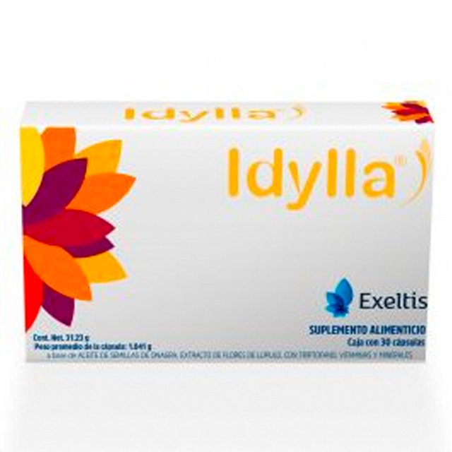 Suplemento Alimenticio Idylla 30 Cápsulas multicolor 30 Cápsulas