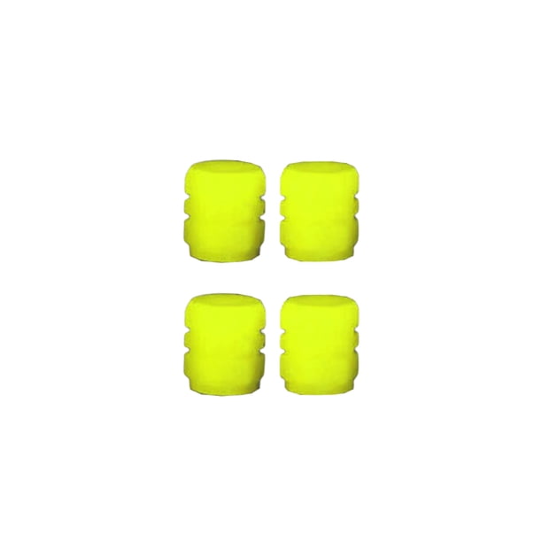Speravity Tapa de válvula de neumático de coche Universal de 4 piezas cubierta brillante de rueda de plástico luminoso Protector de neumático Type3 NO3