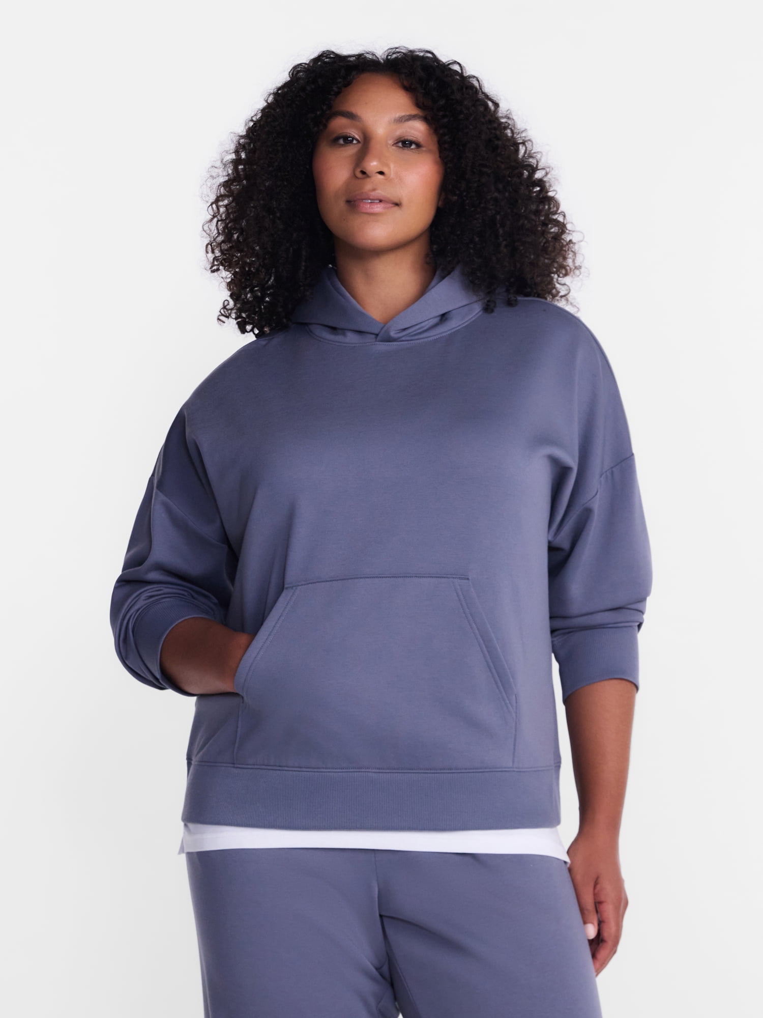 Athletic Works Women's and Women's Plus Super Soft Fleece Hoodie, Sizes XS-4X