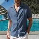 thumbnail image 5 of Camisa De Manga Corta Guayabera Cubana Para Hombre, 5 of 5