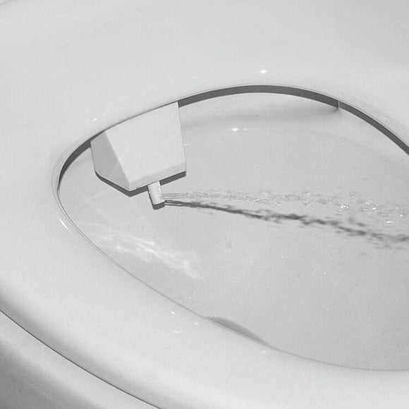 Toilette de Salle de Bains Bidet Water Spray Siège Fixation Kit Shattaf Non Électrique, Blanc
