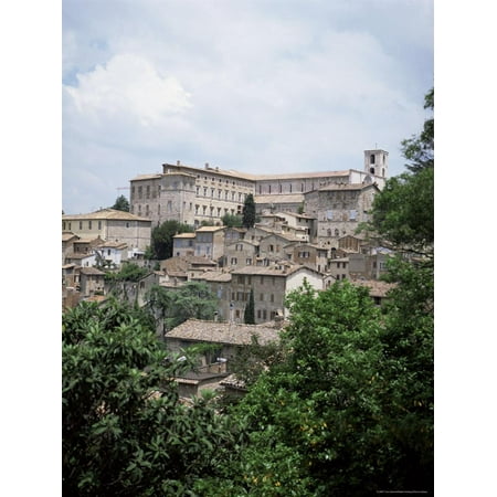 Todi, a Typical Umbrian Hill Town, Umbria, Italy Print Wall Art By Tony