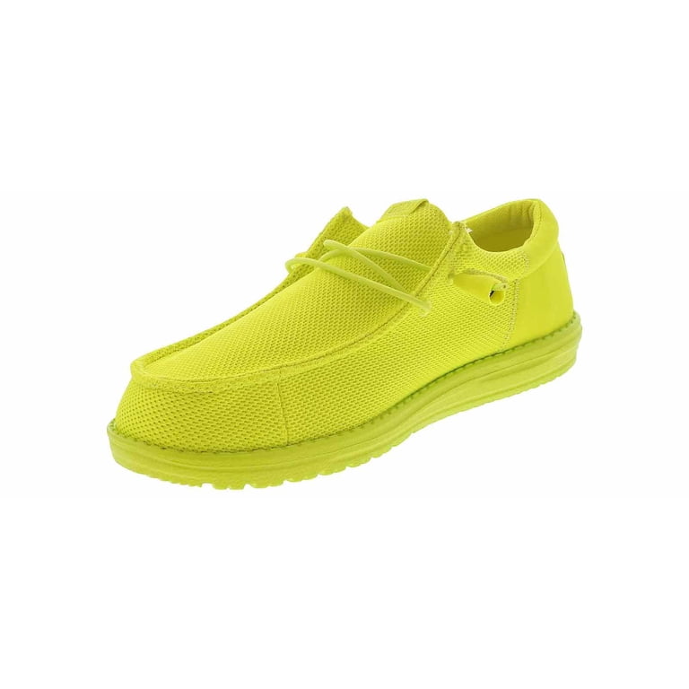 Heydude Wally Funk Mono Lime Green Casual Shoe | 40011-3TX  display picture 1