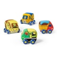 Melissa & Doug PullBack Construction Vehicles Soft Baby Toy Play Set