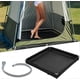 thumbnail image 2 of Portable Folding Shower Floor Base with Drainage Hose for Camping, 2 of 5