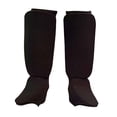 thumbnail image 3 of Siruishop Instep Shin Guards Comfortable Versatile Leg Guards for Boxing Sports Karate black, 3 of 8