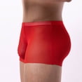 thumbnail image 5 of Men's Solid Color Trend Mesh Breathable Briefs for Everyday Comfort and Lightweight Support, 5 of 5