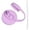 B005- Purple, variant on Reusable Can Sealing Cover, Water Bottle Spout Conversion Cap with Straw, Hydroflask Wide Mouth Lid, Spill Proof Water Bottle, Orange Dust-Proof Cap Set Compatible with Most
