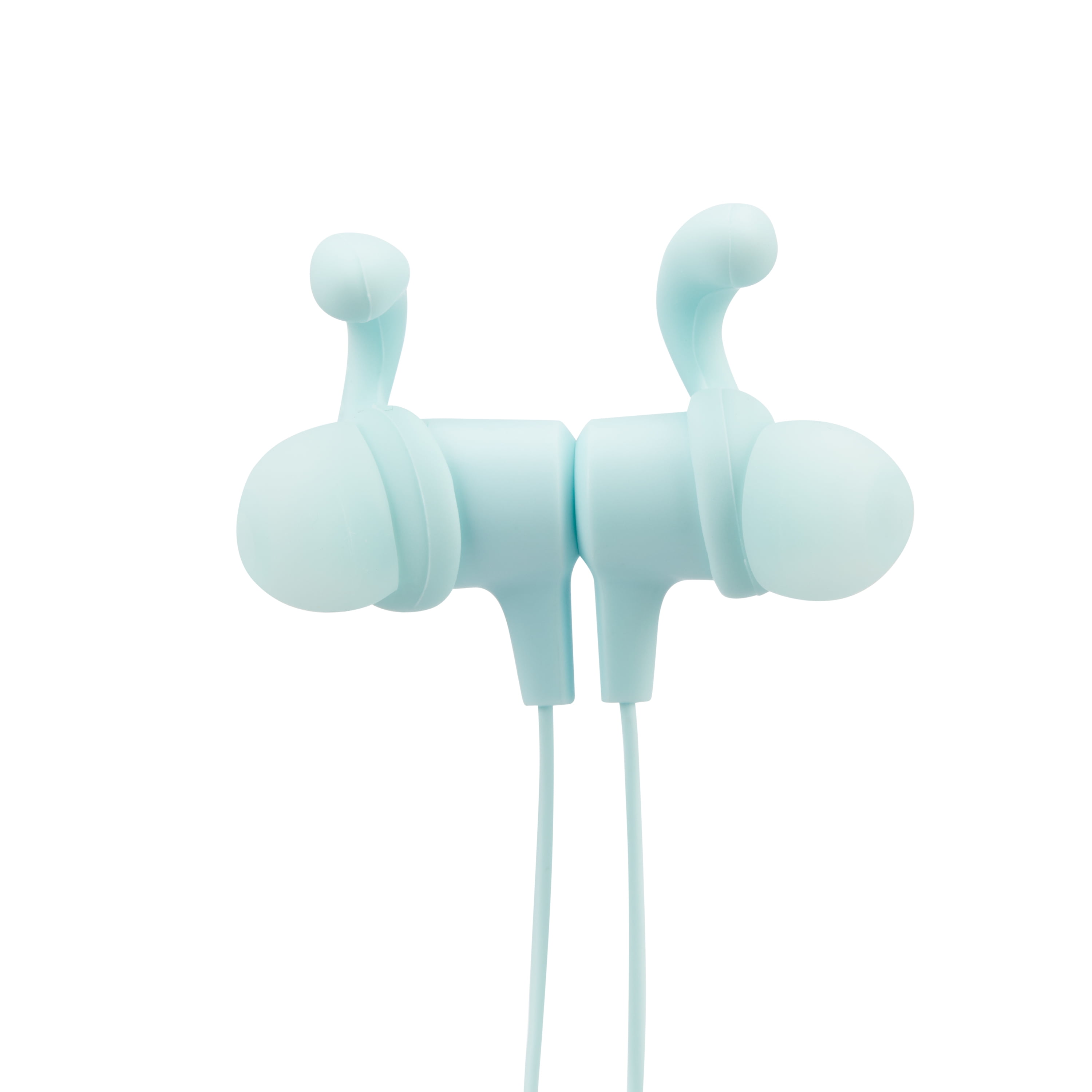 onn. Aqua Bluetooth Wireless In-Ear Headphones with Built-in Microphone
