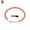 orange, variant on LED Dog Collar for Night Safety, USB Rechargeable Light-Up Fiber Optic Pet Necklace for Small to Large Dogs, Visible Flashing Collar for Outdoor Walking
