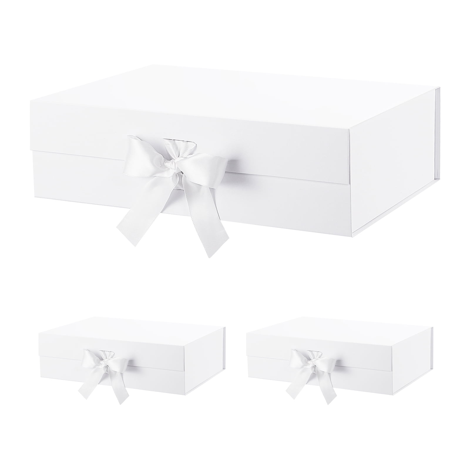 5 WHITE 5 x 5 x 1 INCH BOXES CAKES GARMENTS GIFTS COOKIES BISCUITS ETC