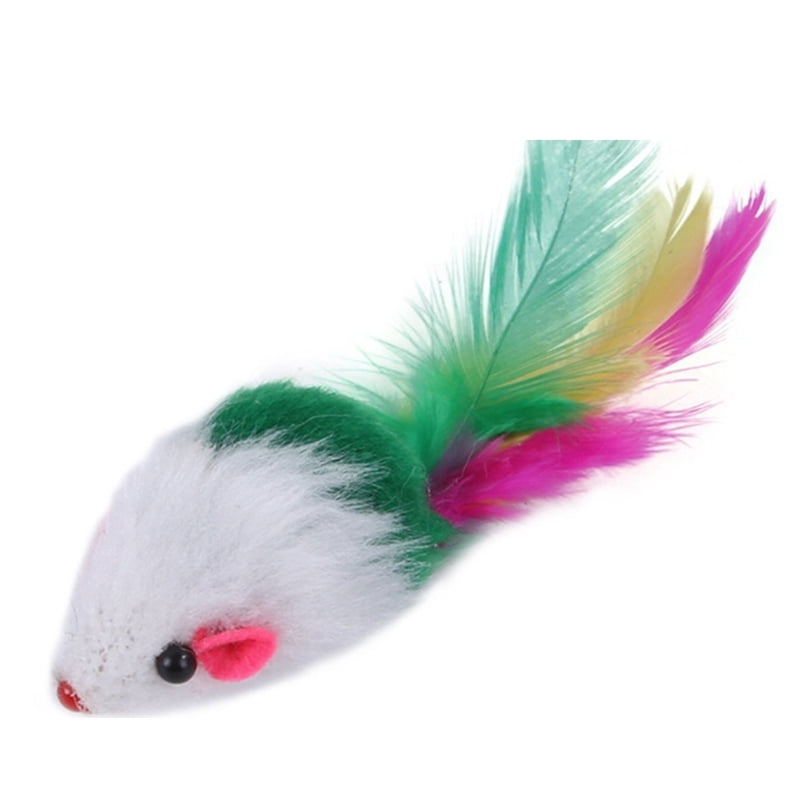 Cat Toy Set Mouse Catnip Tunnel Rattle Ball Spring Cat Wand-