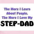 thumbnail image 2 of CafePress - More I Learn About People, More I Love My STEP DAD - Baby Light Bodysuit, Size Newborn - 24 Months, 2 of 4