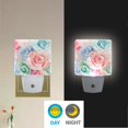 thumbnail image 5 of LED Sensor Night Light Dusk to Dawn Auto ON & Off, Plug-in Roses Pattern, 5 of 7