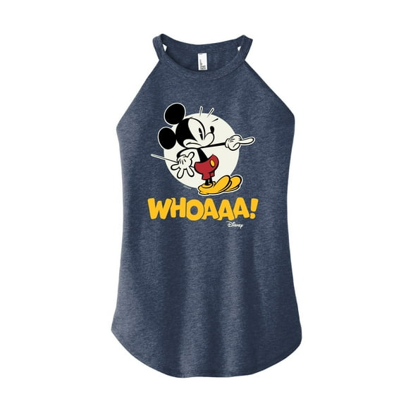 Disney - Mickey Mouse - WHOAAA! - Juniors High Neck Tank Top