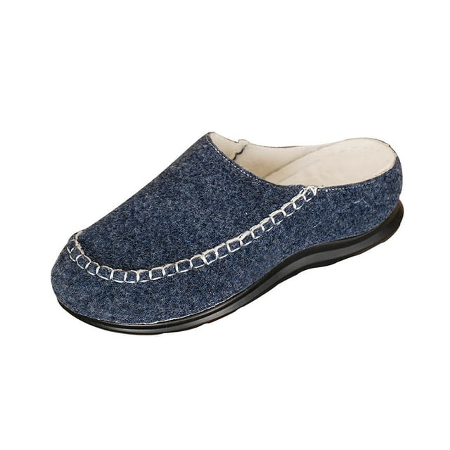 Sandales Mules Décontractées Tauxra à Enfiler pour Femmes, Sandales à Enfiler Confortables avec Semelle Intérieure Coussinée, Pantoufles Compensées Polyvalentes pour Intérieur et Extérieur