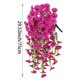 thumbnail image 5 of 2-Pack Artificial Morning Glory Flowers for Spring Outdoor Wall Hanging Decoration, Wall Wisteria Hanging Basket Plants, 5 of 5