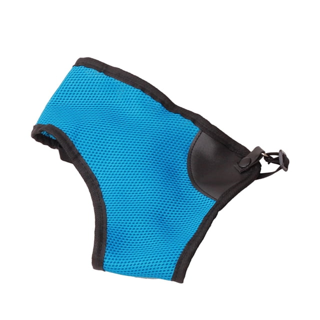 Protector de pecho para tiro con arco, arco largo duradero, fácil de usar y quitar, lado izquierdo azul