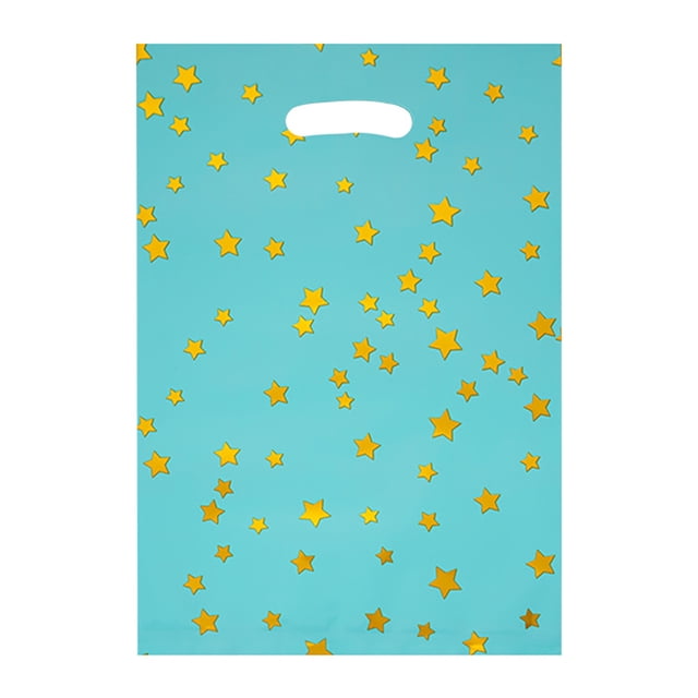 Buy 2 get 10% off 10 Pcs Kids Party Bags, Birthday Goodie Candy Bags, Party Goodie Bags(star Pattern 3colors)