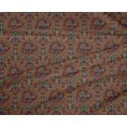 thumbnail image 4 of oneOone Polyester Lycra Fabric Leaves & Floral Block Printed Craft Fabric BTY 56 Inch Wide, 4 of 4
