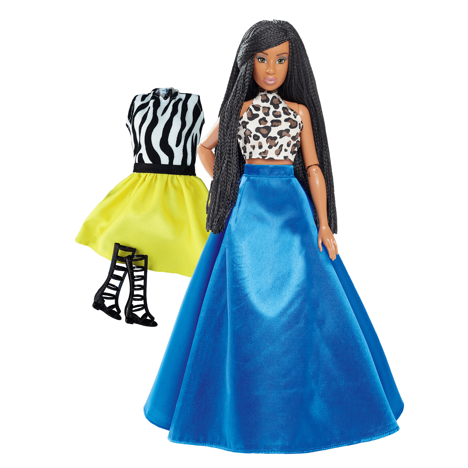 Fresh bambole Indigo Deluxe FASHION DOLL & Vestito-Afro Americani 
