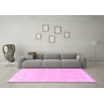 thumbnail image 3 of Ahgly Company Indoor Square Persian Pink Traditional Area Rugs, 5' Square, 3 of 4