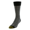 thumbnail image 3 of GOLDTOE Edition Mens Dress Windowpane Crew Socks, 3-Pack, 3 of 4