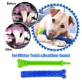 thumbnail image 4 of Clearance, Tough And Durable Dog Chew Toys Toothbrush Dog Toys For Medium Small Breed Doggy Brushing StickAbout This Item, 4 of 5