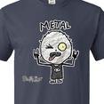 thumbnail image 4 of Inktastic Metal Face T-Shirt, 4 of 5