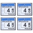 thumbnail image 1 of 4X Professional 4GB Compact Flash Memory Card for Camera, Advertising Machine, Industrial Computer Card, 1 of 5