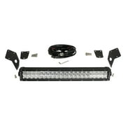 RT Off-Road RT28091 Steel Black LED Light Bar & Hood Bracket Kit Fits select: 1997-2003 JEEP WRANGLER / TJ, 2004-2006 JEEP WRANGLER / TJ X