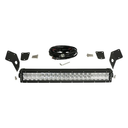 RT Off-Road RT28091 Steel Black LED Light Bar & Hood Bracket Kit Fits select: 1997-2003 JEEP WRANGLER / TJ, 2004-2006 JEEP WRANGLER / TJ X